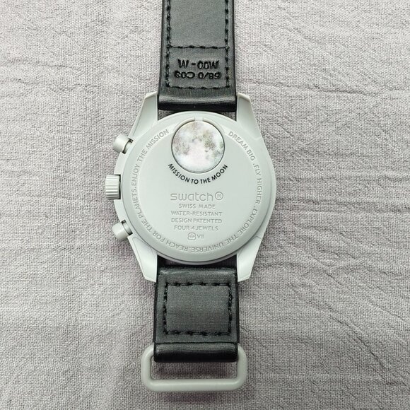 🔥HOT🔥 NWT Swatch X Omega Bioceramic Moonswatch Mission To Moon Watch - Picture 2 of 4